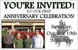 Anniversary Celebration Postcard Front